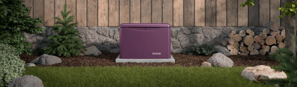 Kohler Installation Purple Generator